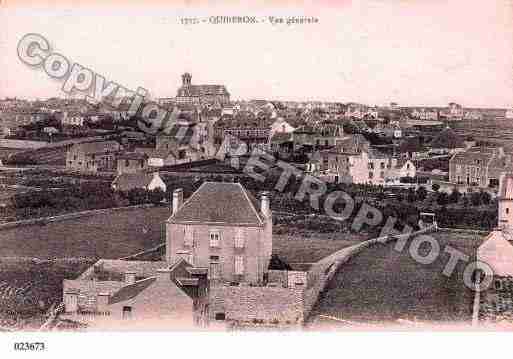Ville de QUIBERON, carte postale ancienne