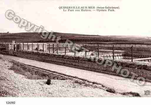 Ville de QUIBERVILLE, carte postale ancienne