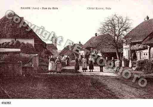 Ville de RAHON, carte postale ancienne