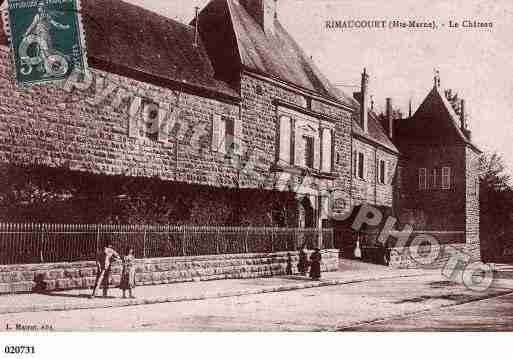 Ville de RIMAUCOURT, carte postale ancienne
