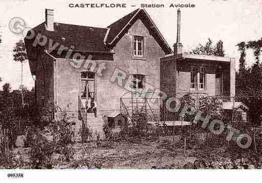 Ville de ROUSSAC, carte postale ancienne