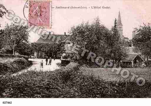 Ville de SAILLENARD, carte postale ancienne