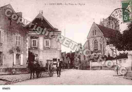 Ville de SAINTBRISTLEVINEUX, carte postale ancienne