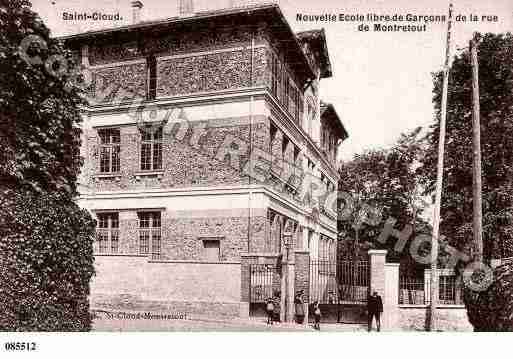 Ville de SAINTCLOUD, carte postale ancienne