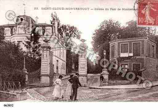 Ville de SAINTCLOUD, carte postale ancienne