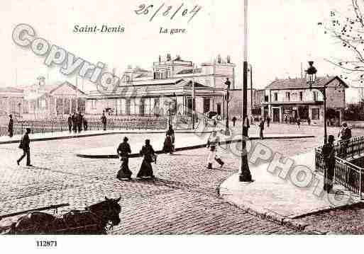 Ville de SAINTDENIS, carte postale ancienne