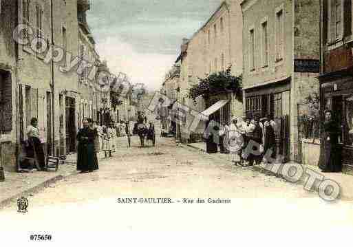 Ville de SAINTGAULTIER, carte postale ancienne