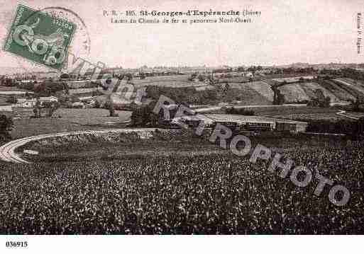 Ville de SAINTGEORGESD'ESPERANCHE, carte postale ancienne