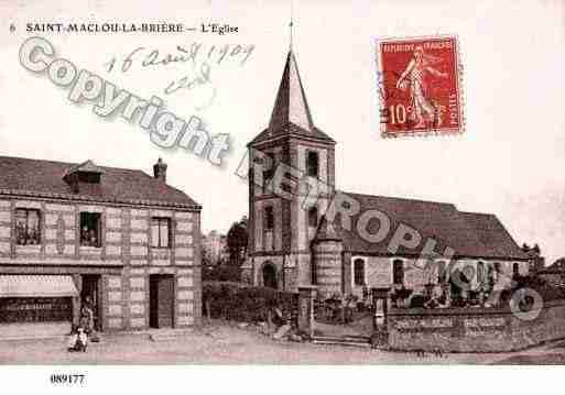 Ville de SAINTMACLOULABRIERE, carte postale ancienne Ville de SAINTMACLOULABRIERE, carte postale ancienne