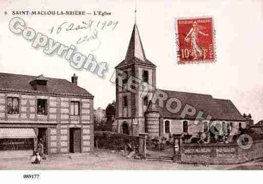 Ville de SAINTMACLOULABRIERE, carte postale ancienne