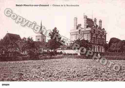 Ville de SAINTMAURICESURFESSARD, carte postale ancienne Ville de SAINTMAURICESURFESSARD, carte postale ancienne