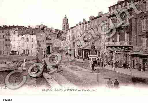 Ville de SAINTTROPEZ, carte postale ancienne