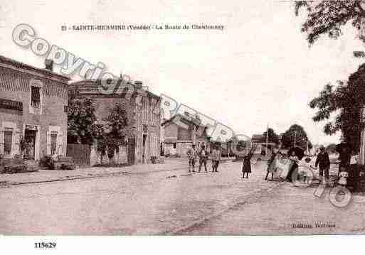 Ville de SAINTEHERMINE, carte postale ancienne