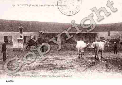 Ville de SIGNYSIGNETS, carte postale ancienne