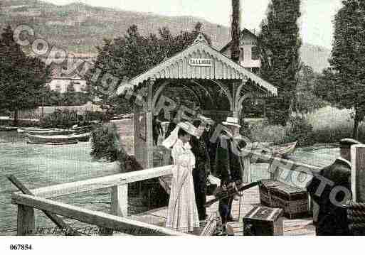 Ville de TALLOIRES, carte postale ancienne