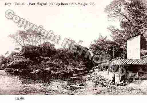 Ville de TOULON, carte postale ancienne