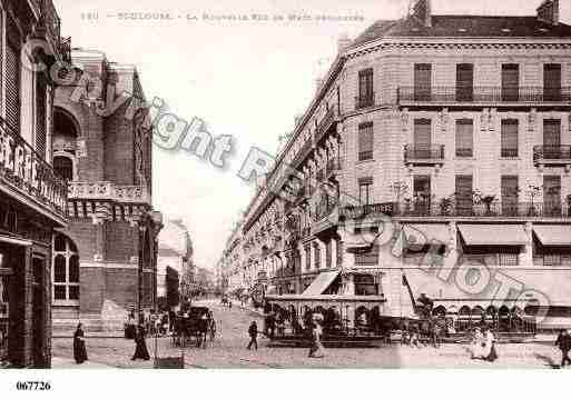 Ville de TOULOUSE, carte postale ancienne