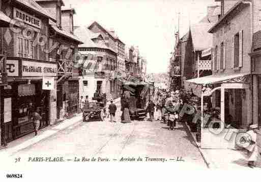 Ville de TOUQUETPARISPLAGE(LE), carte postale ancienne