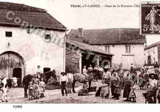 Ville de TRAMONTLASSUS, carte postale ancienne