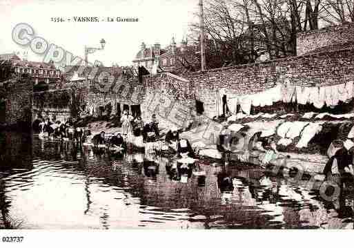 Ville de VANNES, carte postale ancienne Ville de VANNES, carte postale ancienne