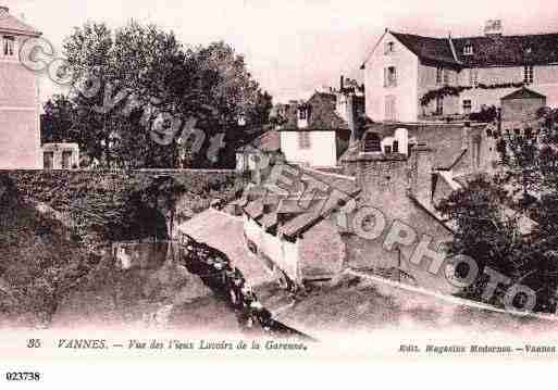 Ville de VANNES, carte postale ancienne Ville de VANNES, carte postale ancienne