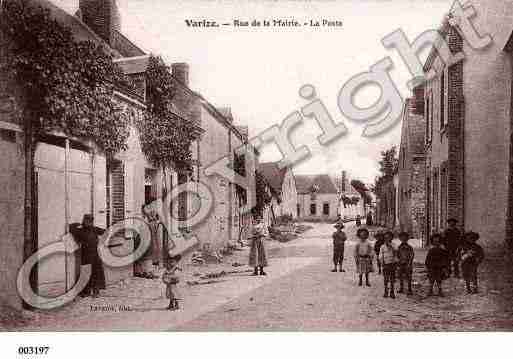 Ville de VARIZE, carte postale ancienne