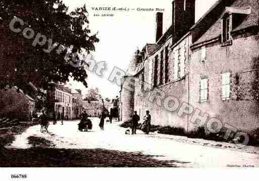 Ville de VARIZE, carte postale ancienne