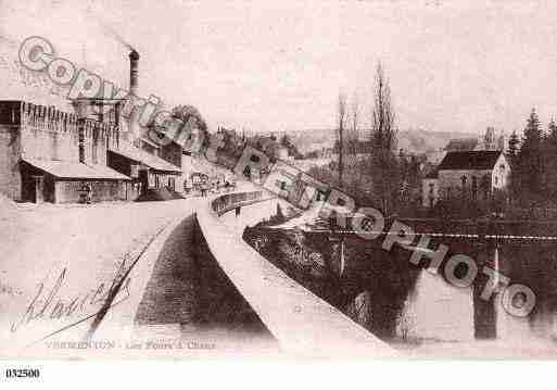 Ville de VERMENTON, carte postale ancienne