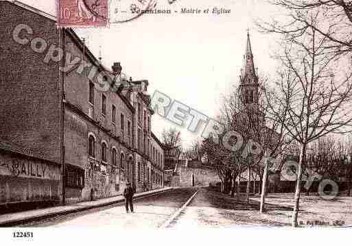 Ville de VERNAISON, carte postale ancienne Ville de VERNAISON, carte postale ancienne