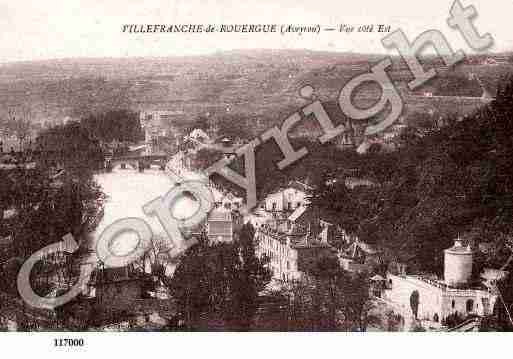 Ville de VILLEFRANCHEDEROUERGUE, carte postale ancienne