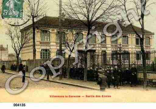 Ville de VILLENEUVELAGARENNE, carte postale ancienne