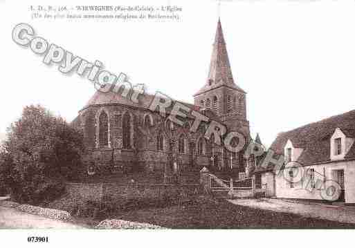 Ville de WIRWIGNES, carte postale ancienne Ville de WIRWIGNES, carte postale ancienne