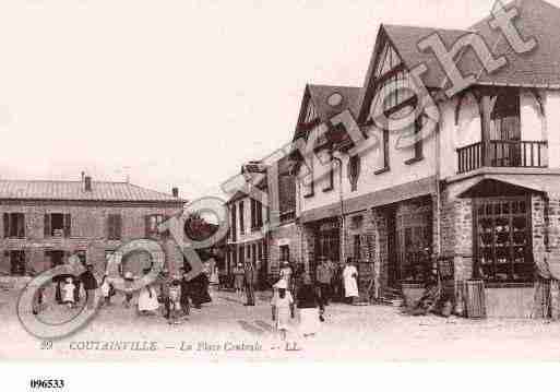 Ville de AGONCOUTAINVILLE, carte postale ancienne