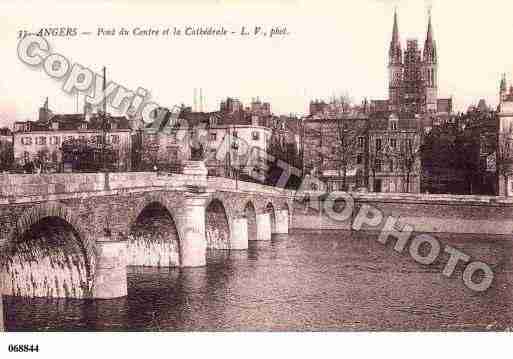 Ville de ANGERS, carte postale ancienne