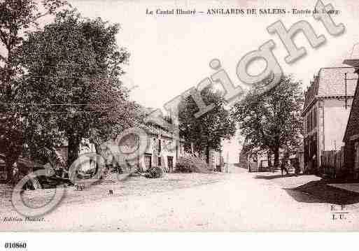 Ville de ANGLARDSDESALERS, carte postale ancienne