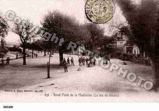 Ville de APT, carte postale ancienne