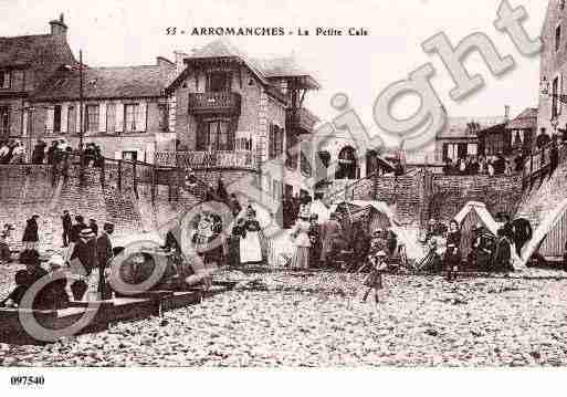 Ville de ARROMANCHESLESBAINS, carte postale ancienne