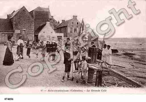 Ville de ARROMANCHESLESBAINS, carte postale ancienne