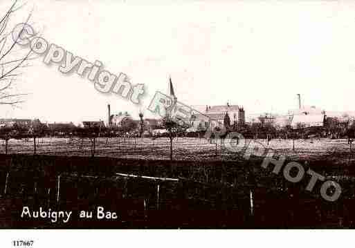 Ville de AUBIGNYAUBAC, carte postale ancienne  Ville de AUBIGNYAUBAC, carte postale ancienne