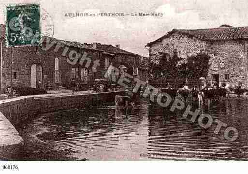 Ville de AULNOISENPERTHOIS, carte postale ancienne