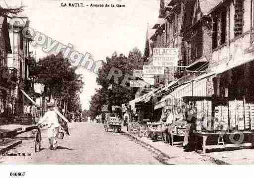 Ville de BAULE(LA), carte postale ancienne