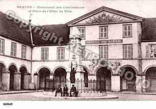 Ville de BEAUNE, carte postale ancienne