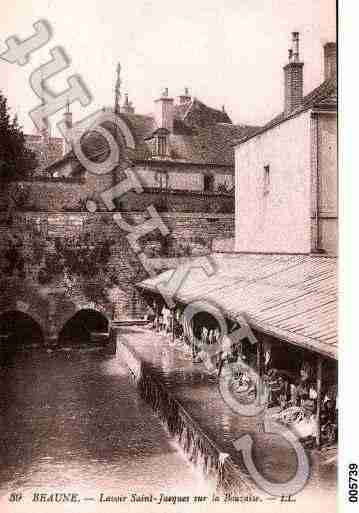 Ville de BEAUNE, carte postale ancienne