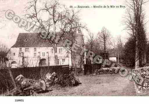 Ville de BEAUVAIS, carte postale ancienne