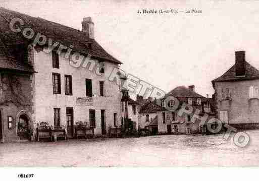 Ville de BEDEE, carte postale ancienne Ville de BEDEE, carte postale ancienne