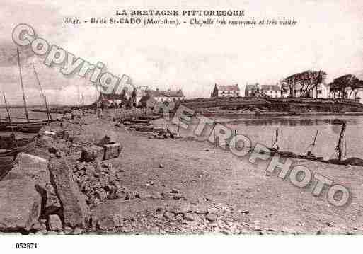 Ville de BELZ, carte postale ancienne