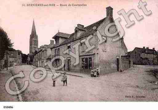 Ville de BERNIERESSURMER, carte postale ancienne
