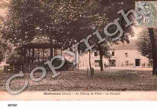 Ville de BLETTERANS, carte postale ancienne