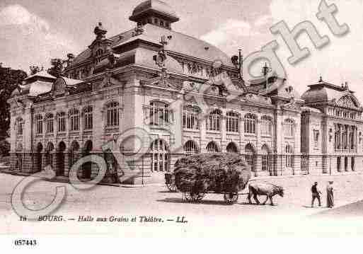 Ville de BOURGENBRESSE, carte postale ancienne