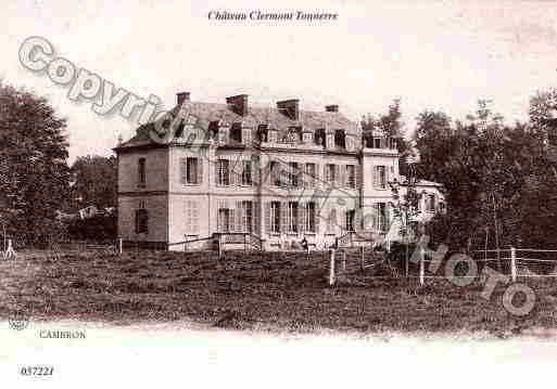 Ville de CAMBRON, carte postale ancienne